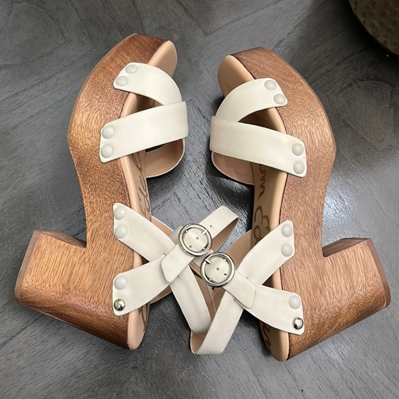 Sam Edelman - Josefine Platform in Ivory - Picture 8 of 11